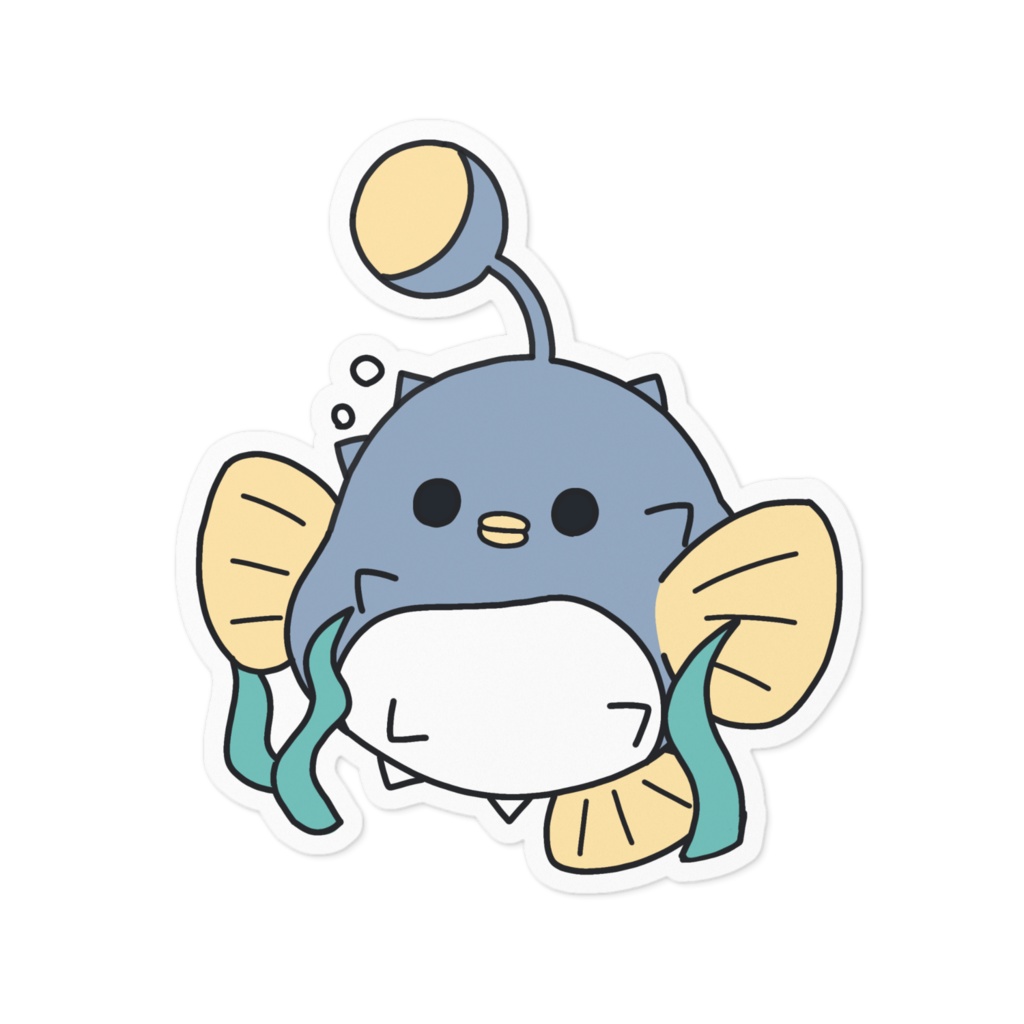 ふぐこうのペタペタステッカー