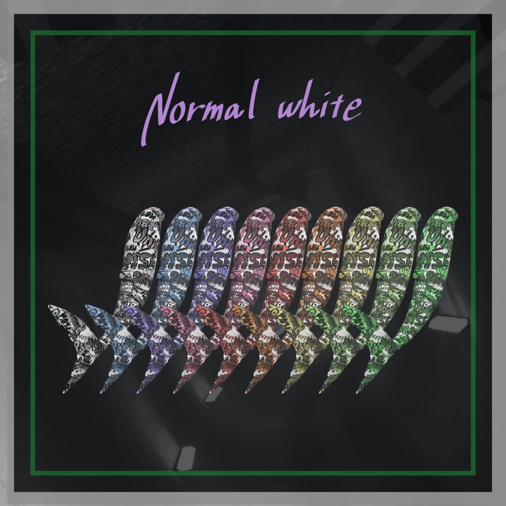 【ルルネ想定】InkDripTail【汎用マテリアル】