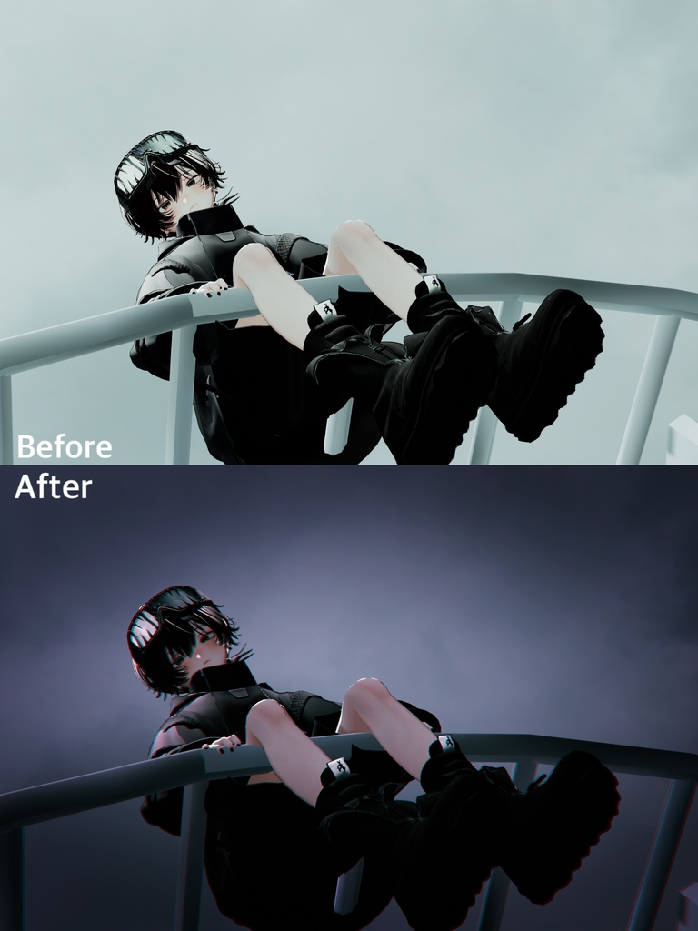 【VRChat想定アバターカメラギミック】VividAvatarFX