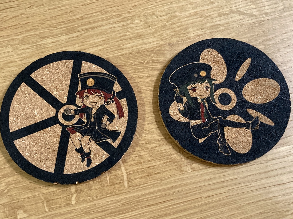 コルクコースター【ヒメコタセット】