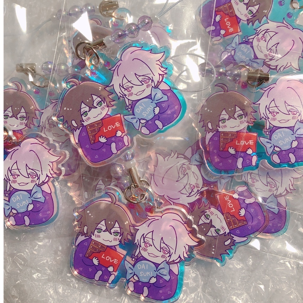 てんえどあかちゃんアクリルストラップ