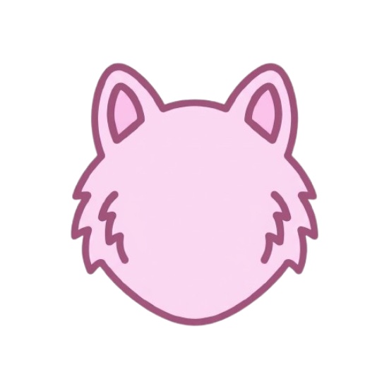 シンプルなおおかみテクスチャ
