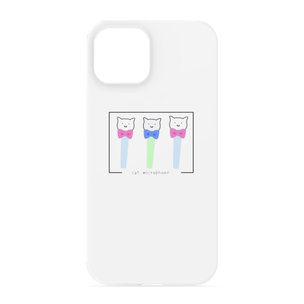 cat microphone スマホカバー