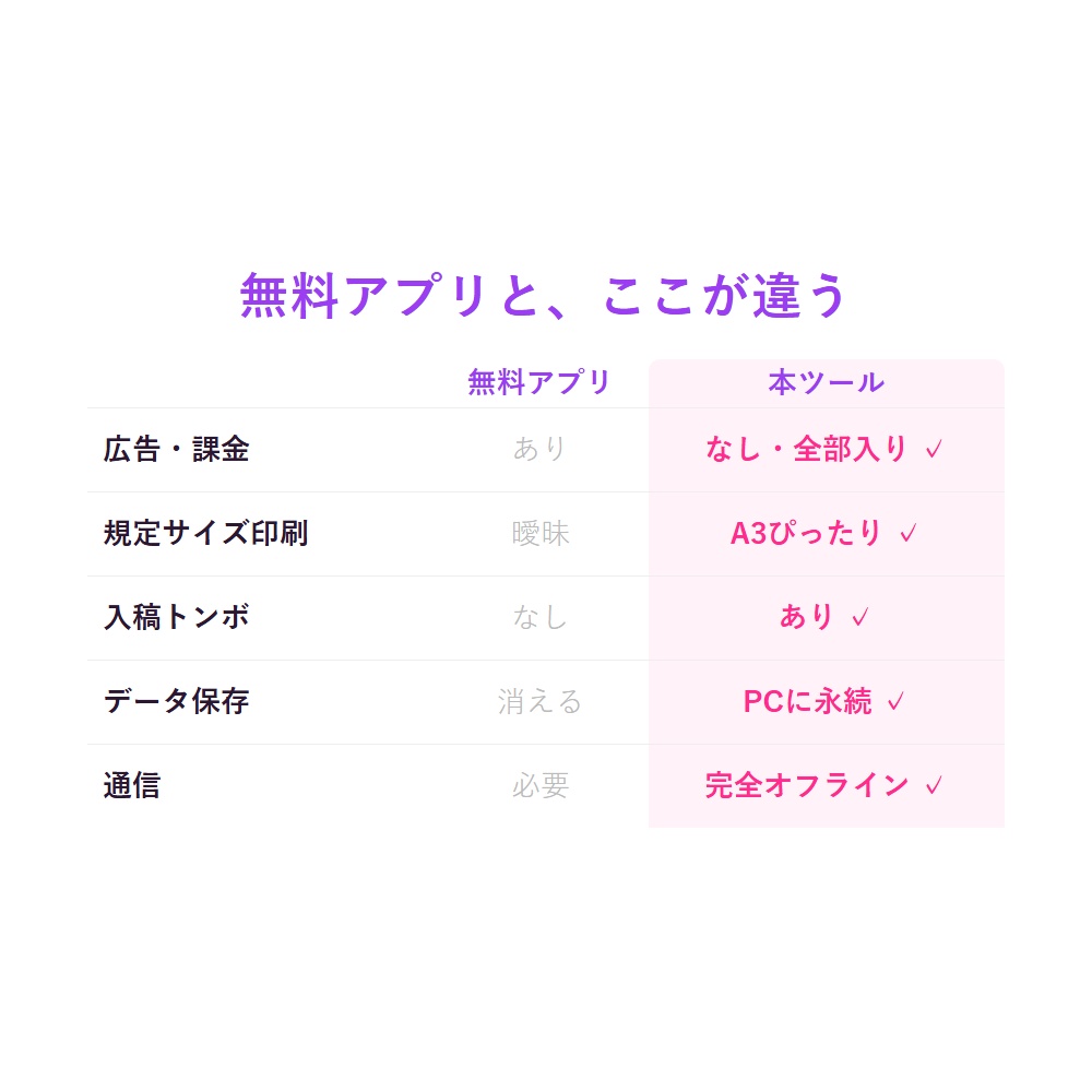 推し活 うちわ文字メーカー|文字を打つだけでファンサうちわが完成(PC印刷・A3規定サイズ対応)