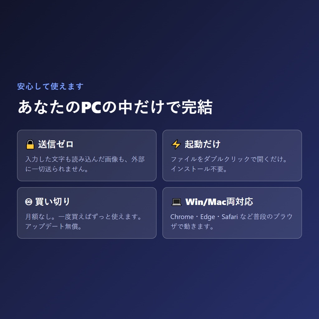 【1デザイン → 主要SNSのヘッダーを一括書き出し】SNSヘッダー&カバー画像メーカー