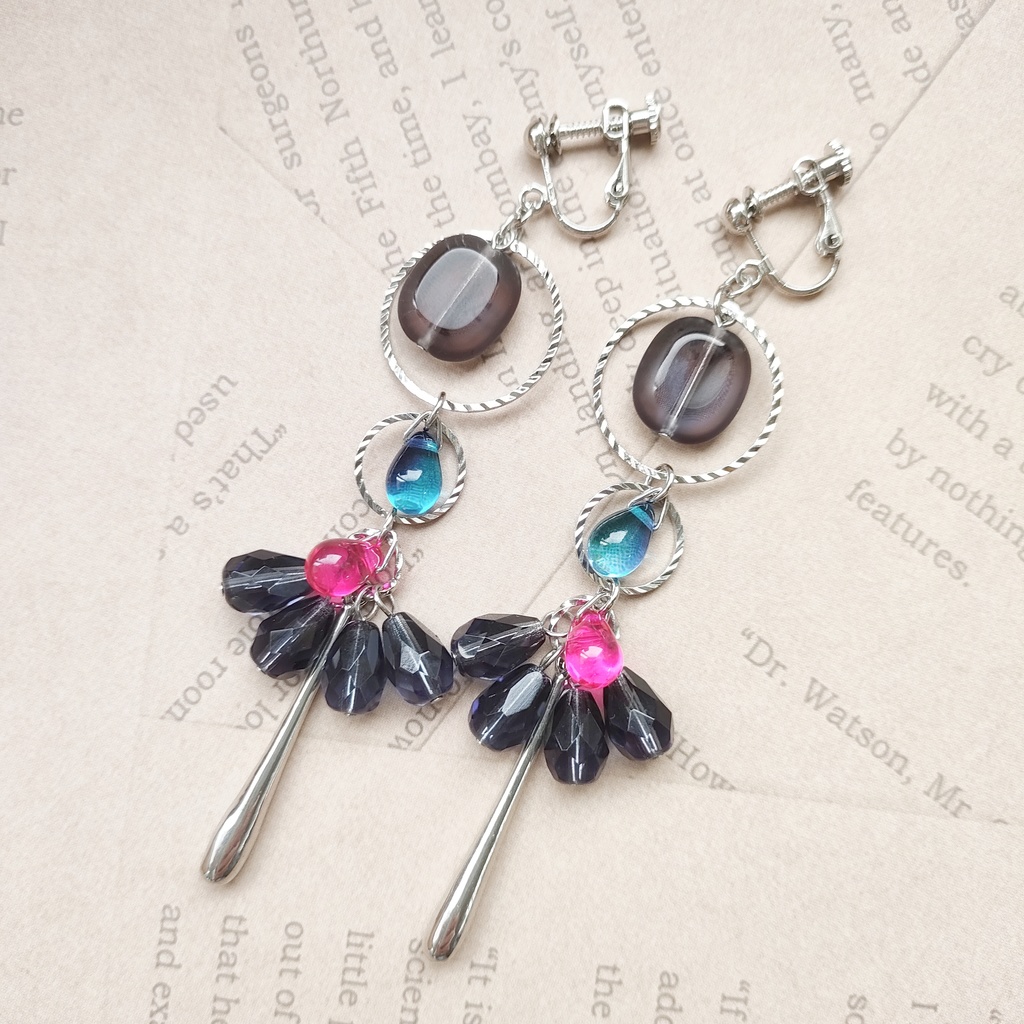 非公式🌈🕒 遊間ユーゴ イメージイヤリング･ピアス