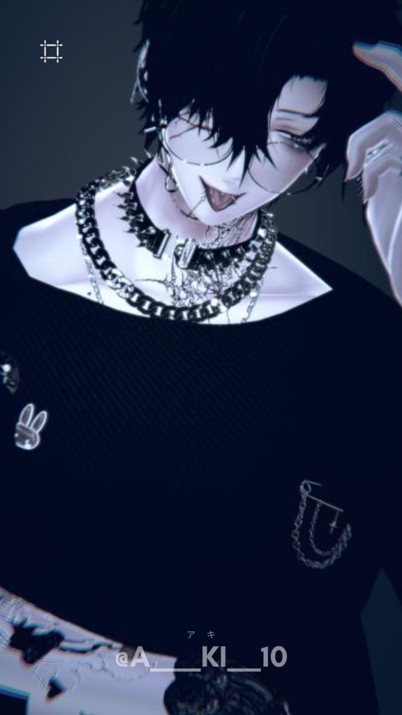 【水瀬対応】オーバーサイズTシャツ(シェイプキー付き) #ES_ITEM