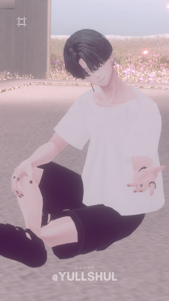 【水瀬対応】オーバーサイズTシャツ(シェイプキー付き) #ES_ITEM