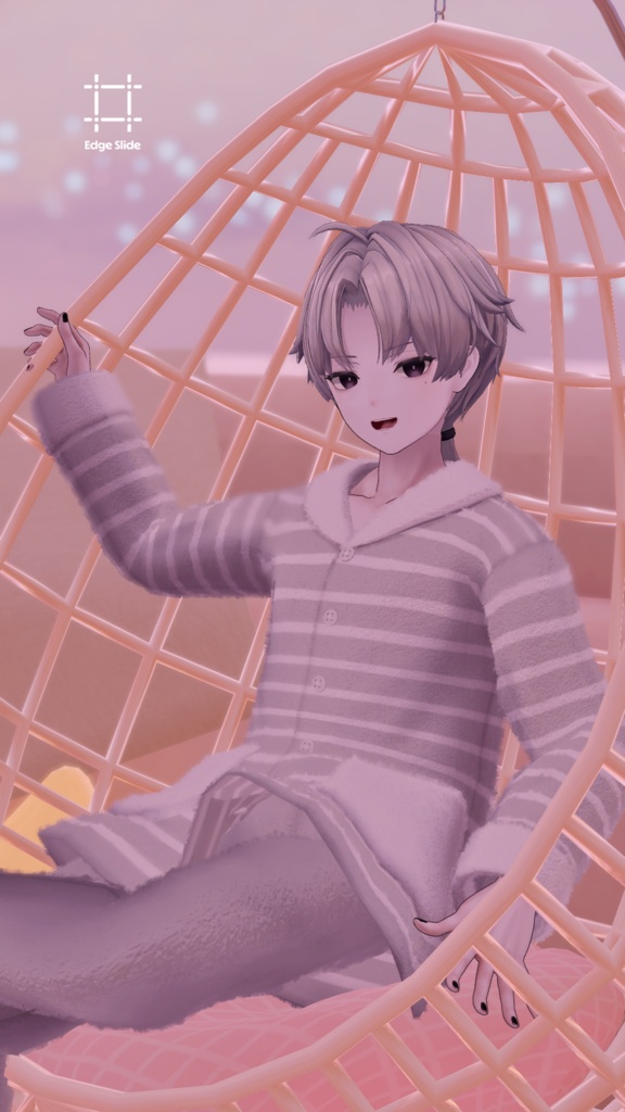 【6アバター対応】色柄たくさん!ふわもこパジャマ スリッパ付き #ES_ITEM