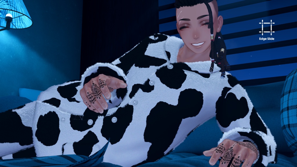 【6アバター対応】色柄たくさん!ふわもこパジャマ スリッパ付き #ES_ITEM