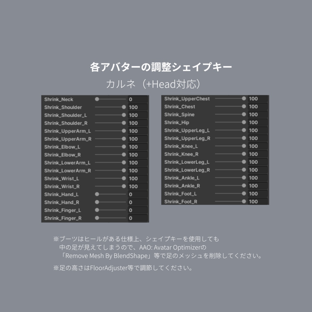 Wandering Phantom【6アバター対応】#ES_ITEM