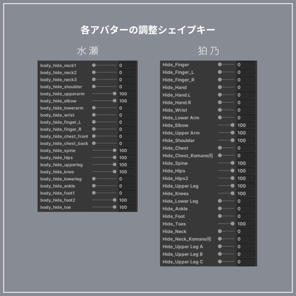 Toxic Luster【6アバター対応】#ES_ITEM