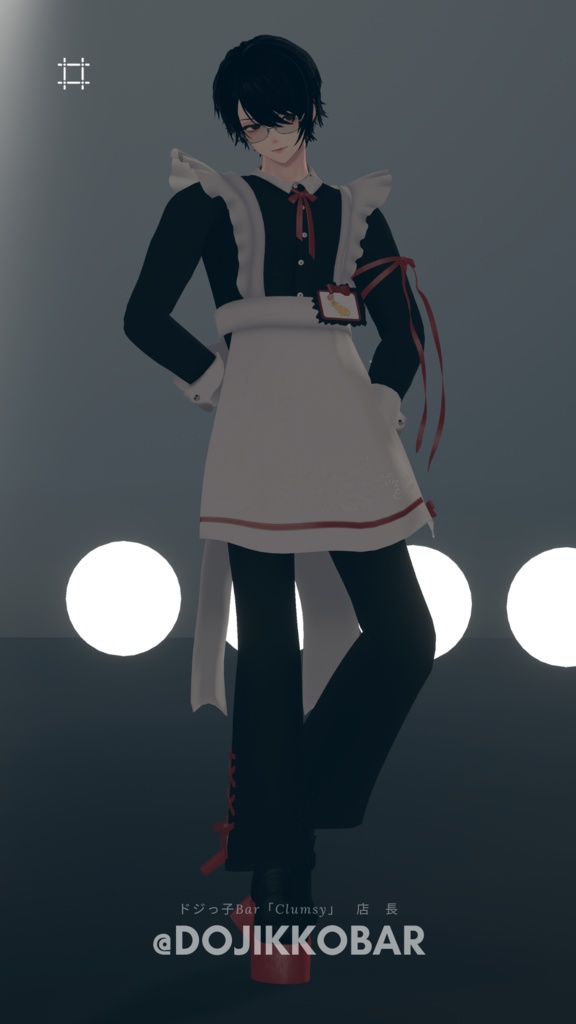 男性メイド🎀Sugarplum【5アバター対応】#ES_ITEM