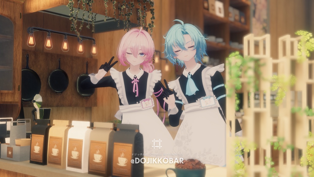 男性メイド🎀Sugarplum【5アバター対応】#ES_ITEM