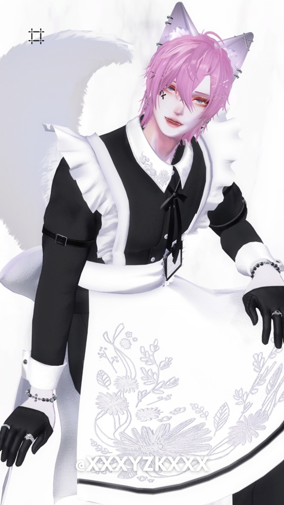 男性メイド🎀Sugarplum【5アバター対応】#ES_ITEM