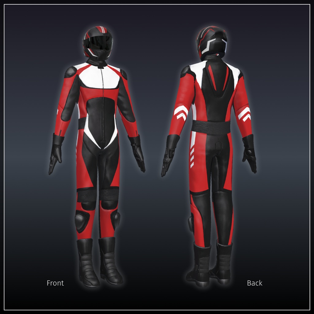 Dynamic Riding Gear🏍【6アバター対応】#ES_ITEM