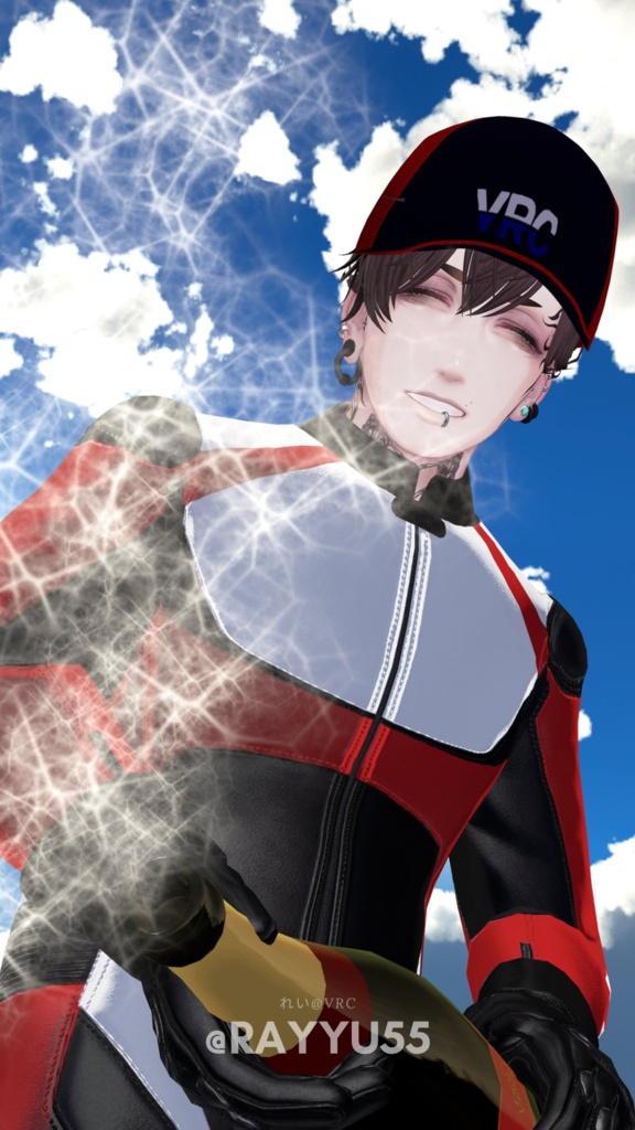 Dynamic Riding Gear🏍【6アバター対応】#ES_ITEM