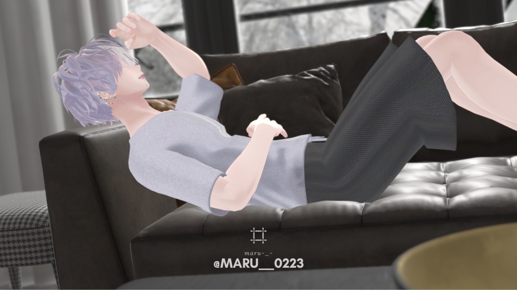 Effortless ラウンジウェア【8アバター対応】#ES_ITEM