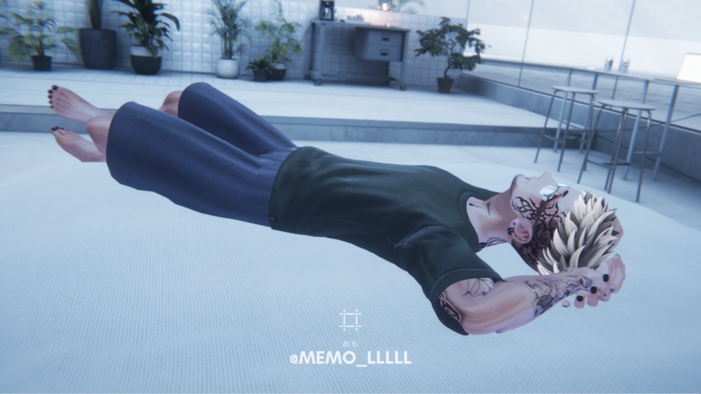 Effortless ラウンジウェア【8アバター対応】#ES_ITEM