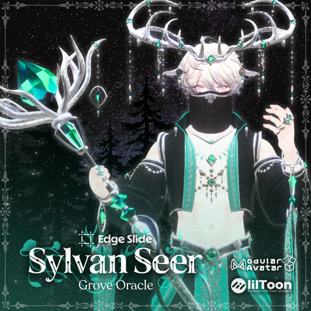 ✨️セール中✨️【8アバター対応】❖Sylvan Seer ―Grove Oracle―❖ #ES_ITEM