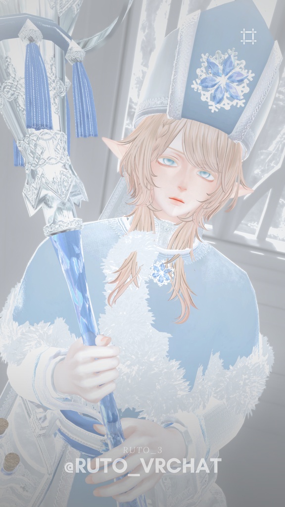 【ギミック付き】❄Crystalline Cleric❄【8アバター対応】#ES_ITEM