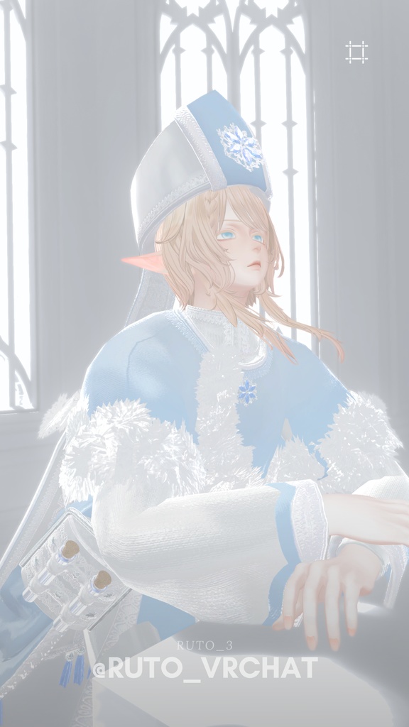 【ギミック付き】❄Crystalline Cleric❄【8アバター対応】#ES_ITEM