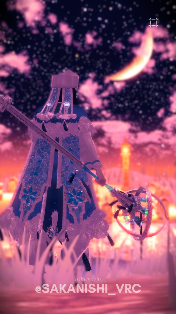 【ギミック付き】❄Crystalline Cleric❄【8アバター対応】#ES_ITEM