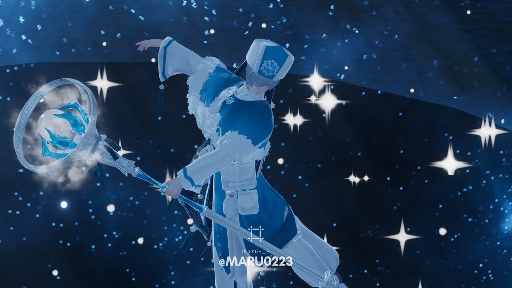 【ギミック付き】❄Crystalline Cleric❄【8アバター対応】#ES_ITEM