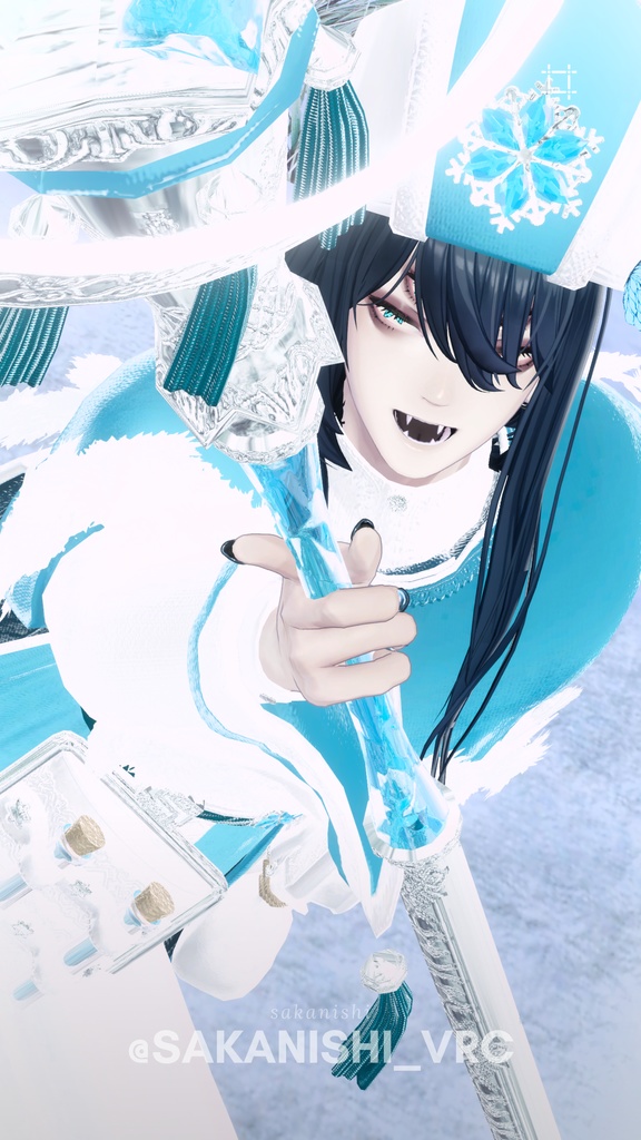 【ギミック付き】❄Crystalline Cleric❄【8アバター対応】#ES_ITEM