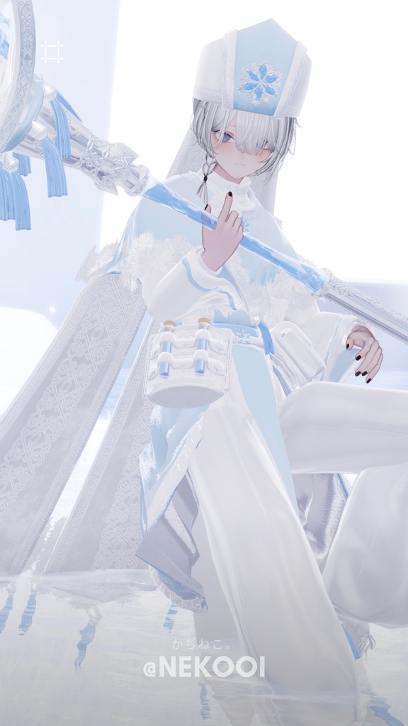 【ギミック付き】❄Crystalline Cleric❄【8アバター対応】#ES_ITEM
