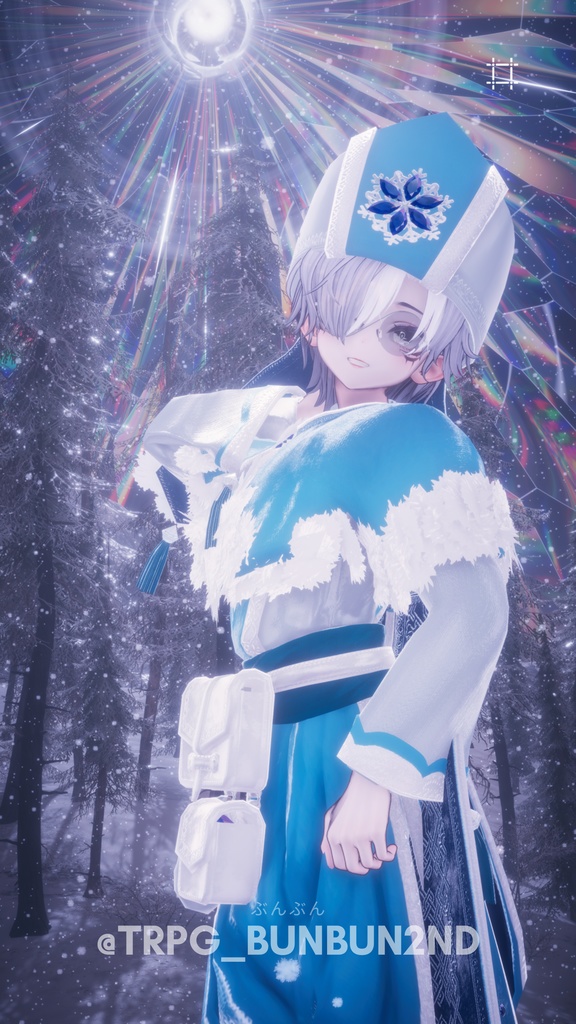 【ギミック付き】❄Crystalline Cleric❄【8アバター対応】#ES_ITEM