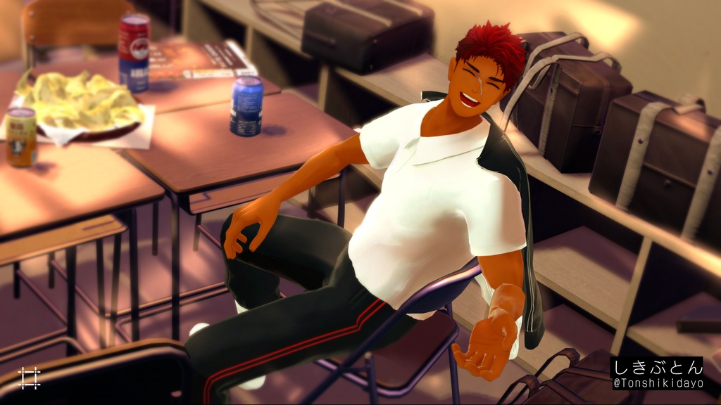 学校指定体操着一式 Gym Uniform【9アバター対応】#ES_ITEM