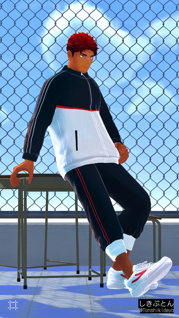 学校指定体操着一式 Gym Uniform【9アバター対応】#ES_ITEM