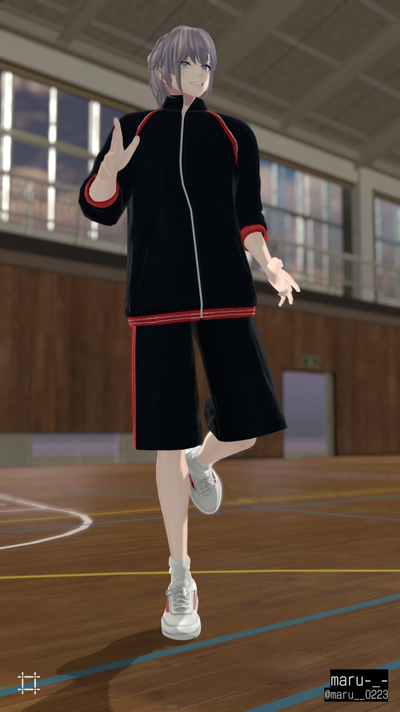 学校指定体操着一式 Gym Uniform【9アバター対応】#ES_ITEM