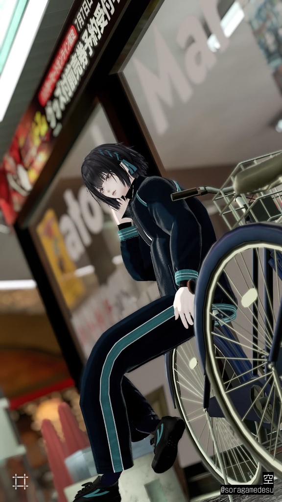 学校指定体操着一式 Gym Uniform【9アバター対応】#ES_ITEM