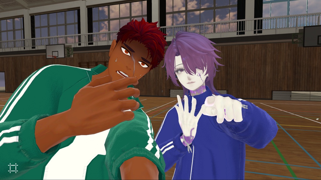 学校指定体操着一式 Gym Uniform【9アバター対応】#ES_ITEM