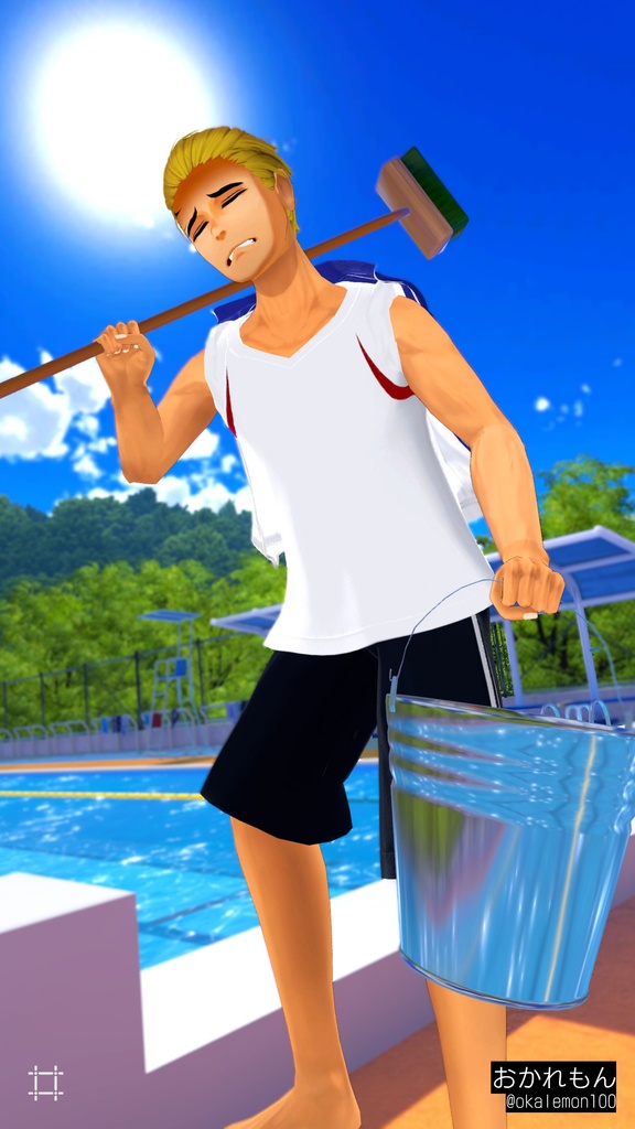 学校指定体操着一式 Gym Uniform【9アバター対応】#ES_ITEM