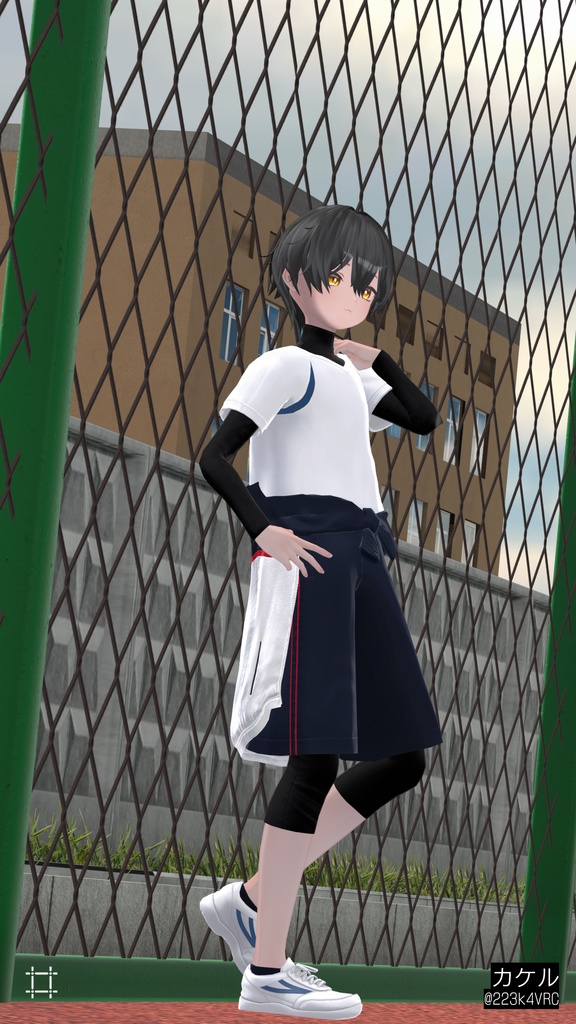 学校指定体操着一式 Gym Uniform【9アバター対応】#ES_ITEM