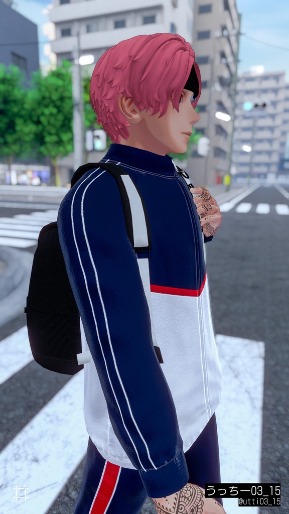 学校指定体操着一式 Gym Uniform【9アバター対応】#ES_ITEM