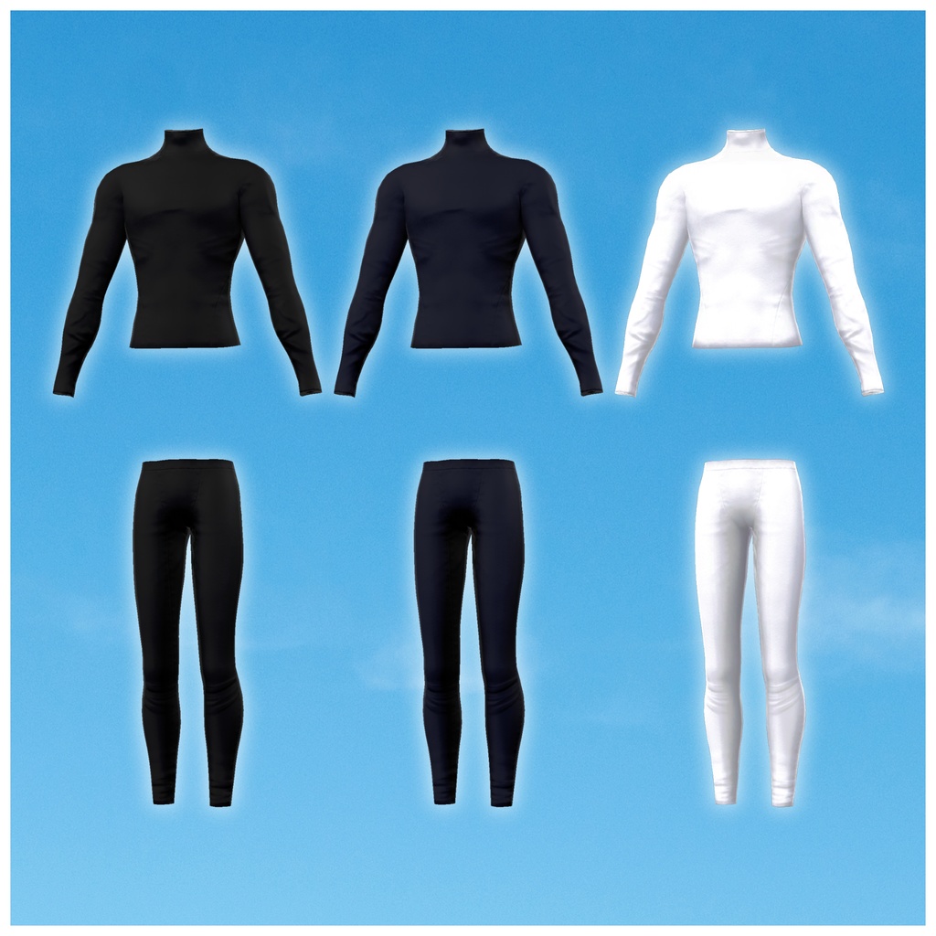 学校指定体操着一式 Gym Uniform【9アバター対応】#ES_ITEM