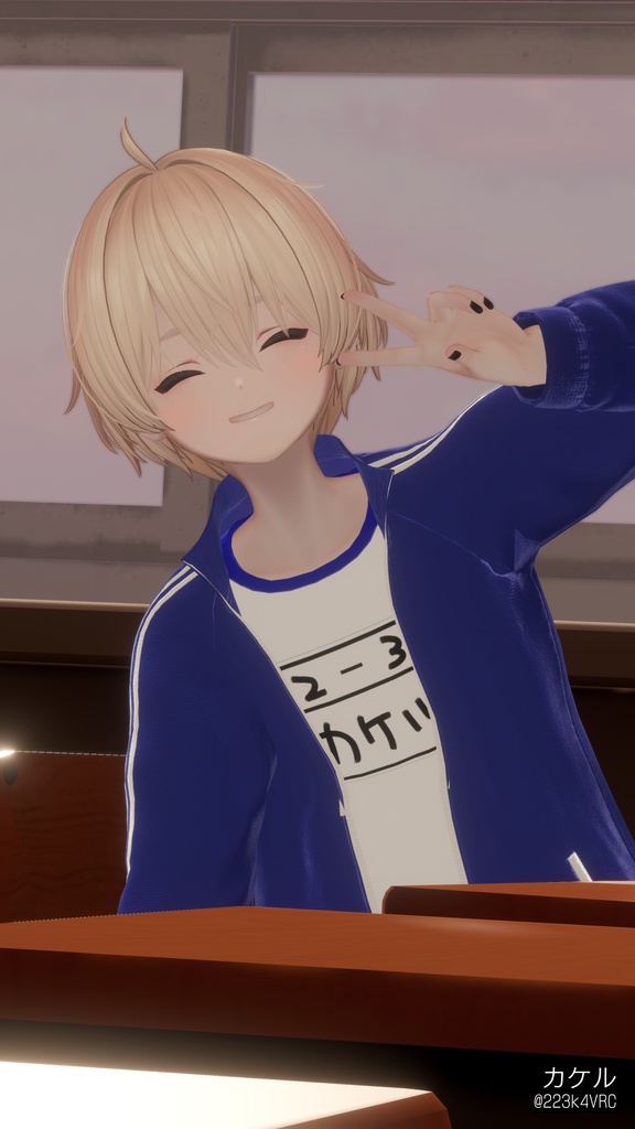 学校指定体操着一式 Gym Uniform【9アバター対応】#ES_ITEM
