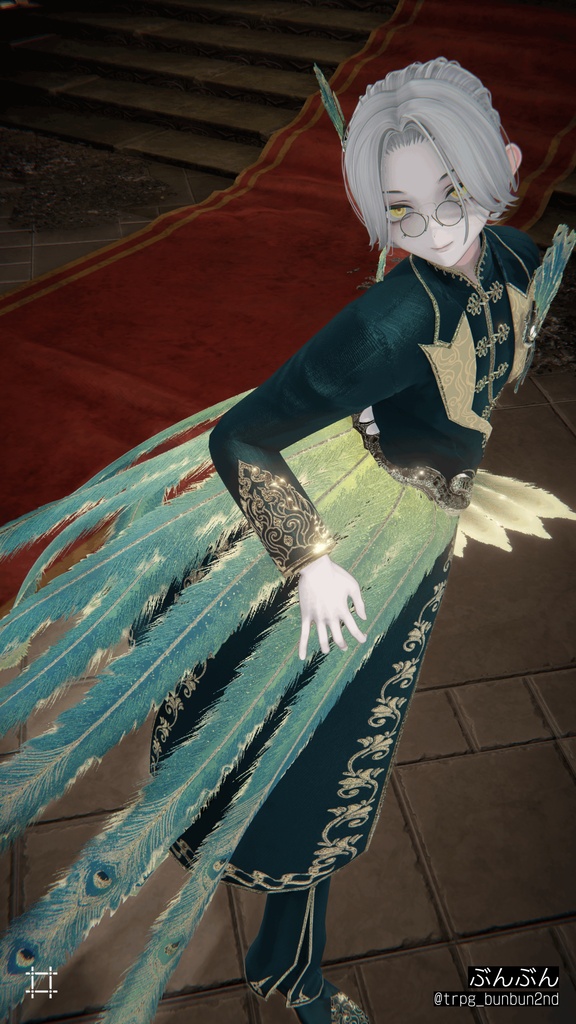 ✨セール中✨ 【ギミック付き】✥Sacred Plume✥【12アバター対応】#ES_ITEM