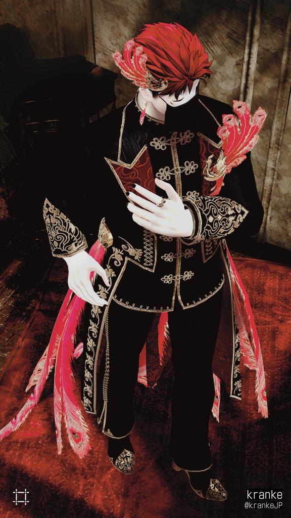 ✨セール中✨ 【ギミック付き】✥Sacred Plume✥【12アバター対応】#ES_ITEM