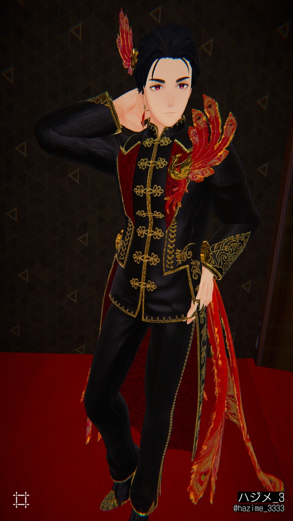 ✨セール中✨ 【ギミック付き】✥Sacred Plume✥【12アバター対応】#ES_ITEM