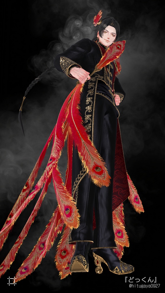 ✨セール中✨ 【ギミック付き】✥Sacred Plume✥【12アバター対応】#ES_ITEM