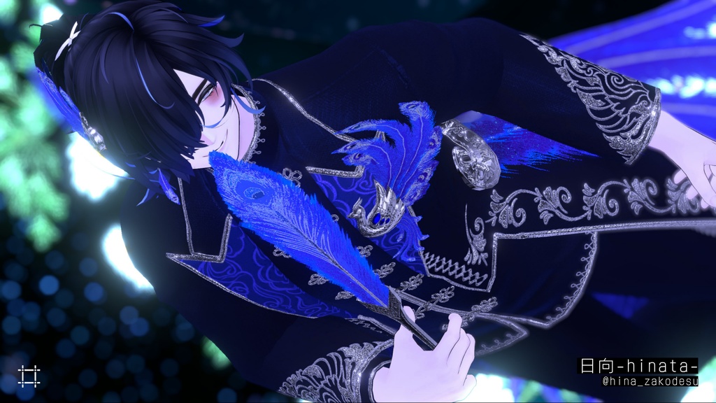 ✨セール中✨ 【ギミック付き】✥Sacred Plume✥【12アバター対応】#ES_ITEM