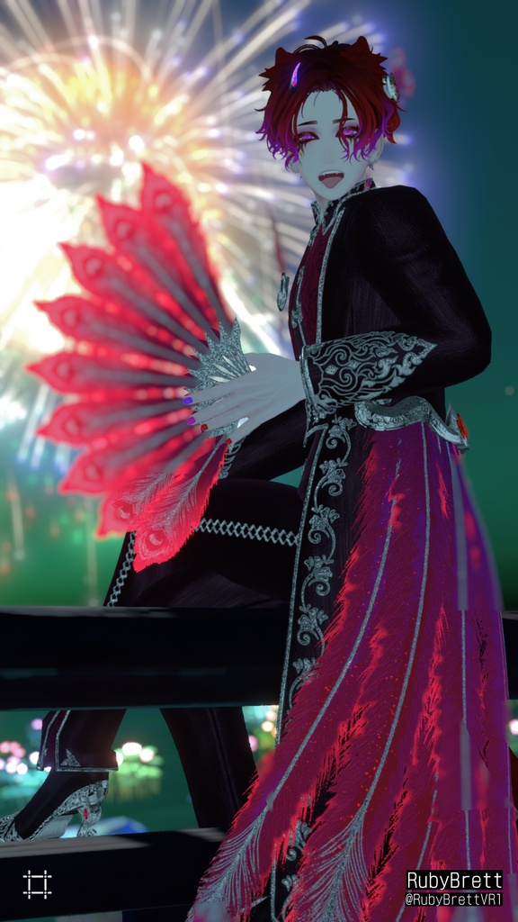 ✨セール中✨ 【ギミック付き】✥Sacred Plume✥【12アバター対応】#ES_ITEM