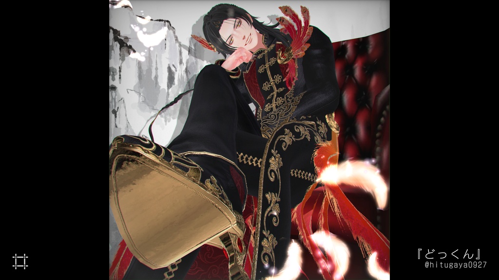 ✨セール中✨ 【ギミック付き】✥Sacred Plume✥【12アバター対応】#ES_ITEM