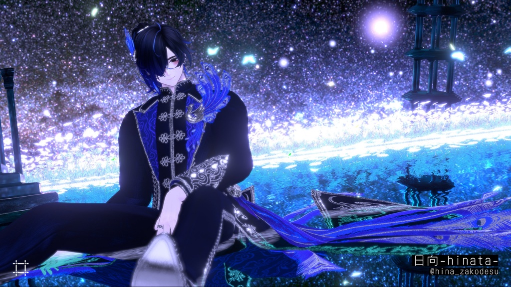 ✨セール中✨ 【ギミック付き】✥Sacred Plume✥【12アバター対応】#ES_ITEM