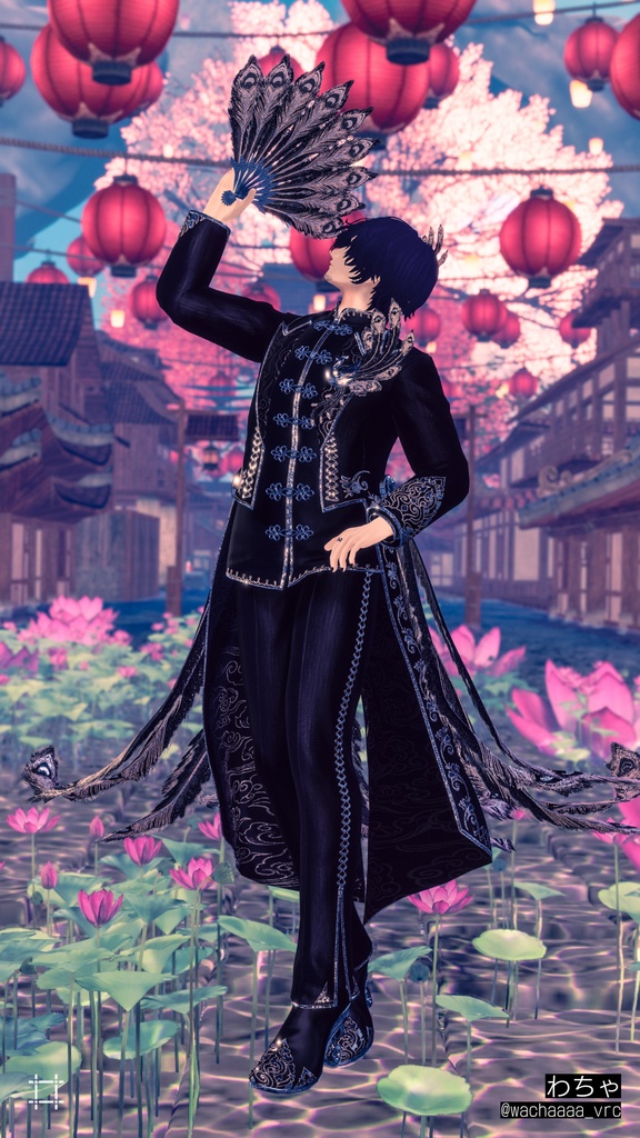 ✨セール中✨ 【ギミック付き】✥Sacred Plume✥【12アバター対応】#ES_ITEM